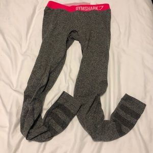 Gymshark Leggings (discontinued style!) Grey/Pink